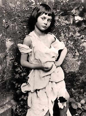 Элис Лидделл. Фото Льюиса Кэрролла.